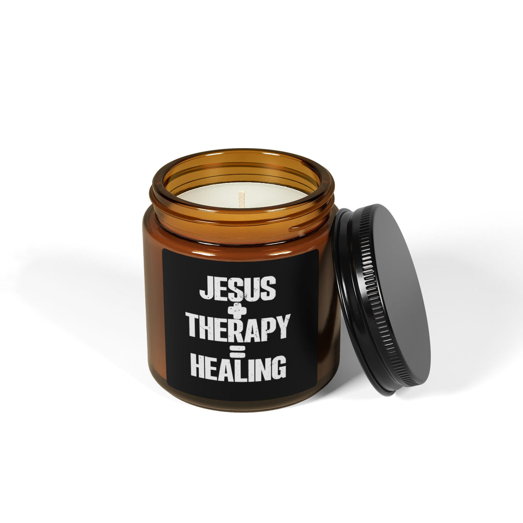 "JESUS+THERAPY" Scented Soy Candle