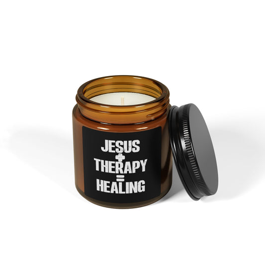 "JESUS+THERAPY" Scented Soy Candle