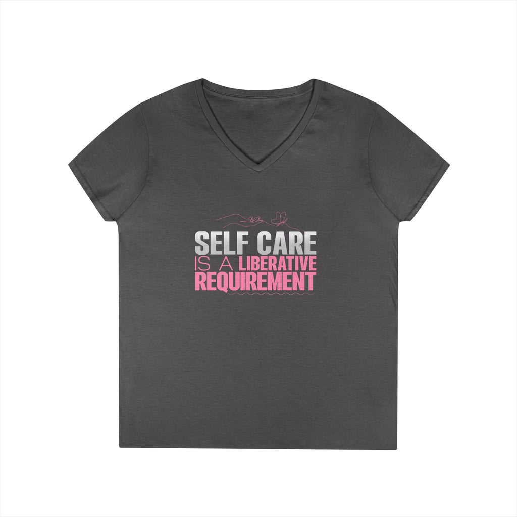 Motivational V-Neck T-Shirt, Graphic Tee