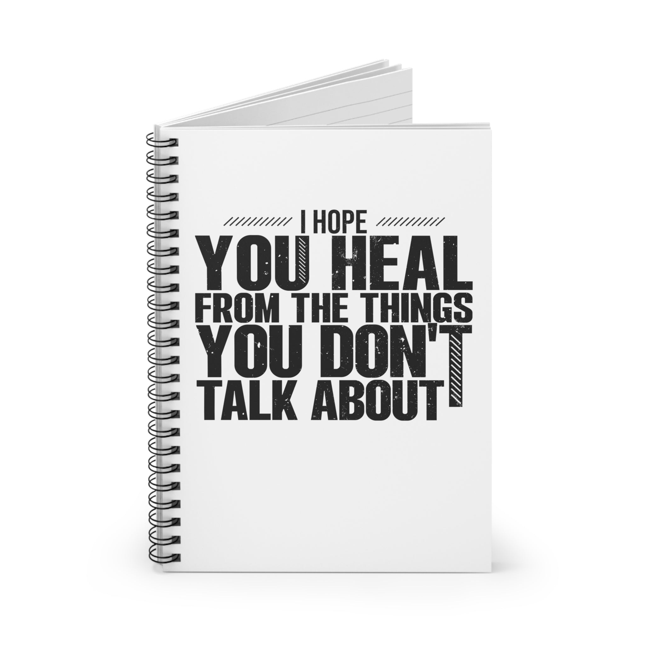 Motivational Spiral Journal - "I Hope You Heal"
