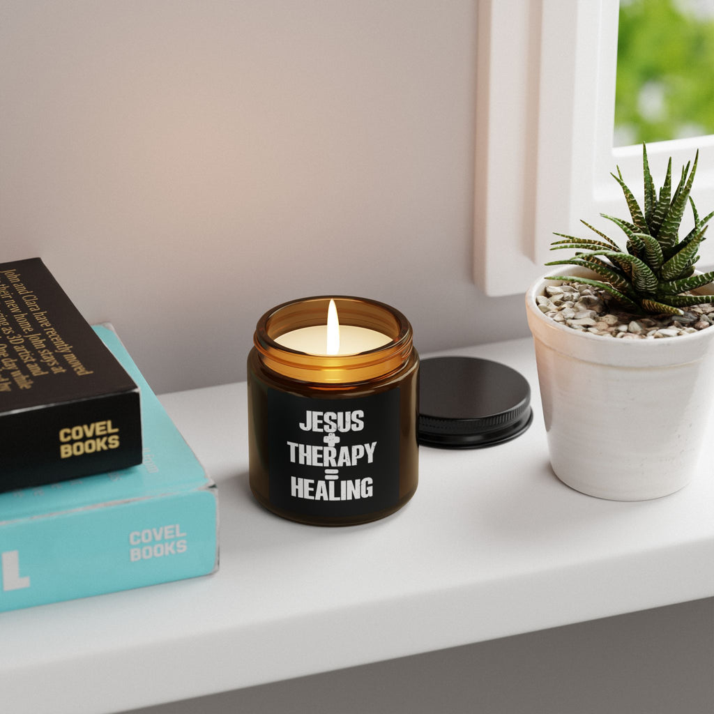 "JESUS+THERAPY" Scented Soy Candle