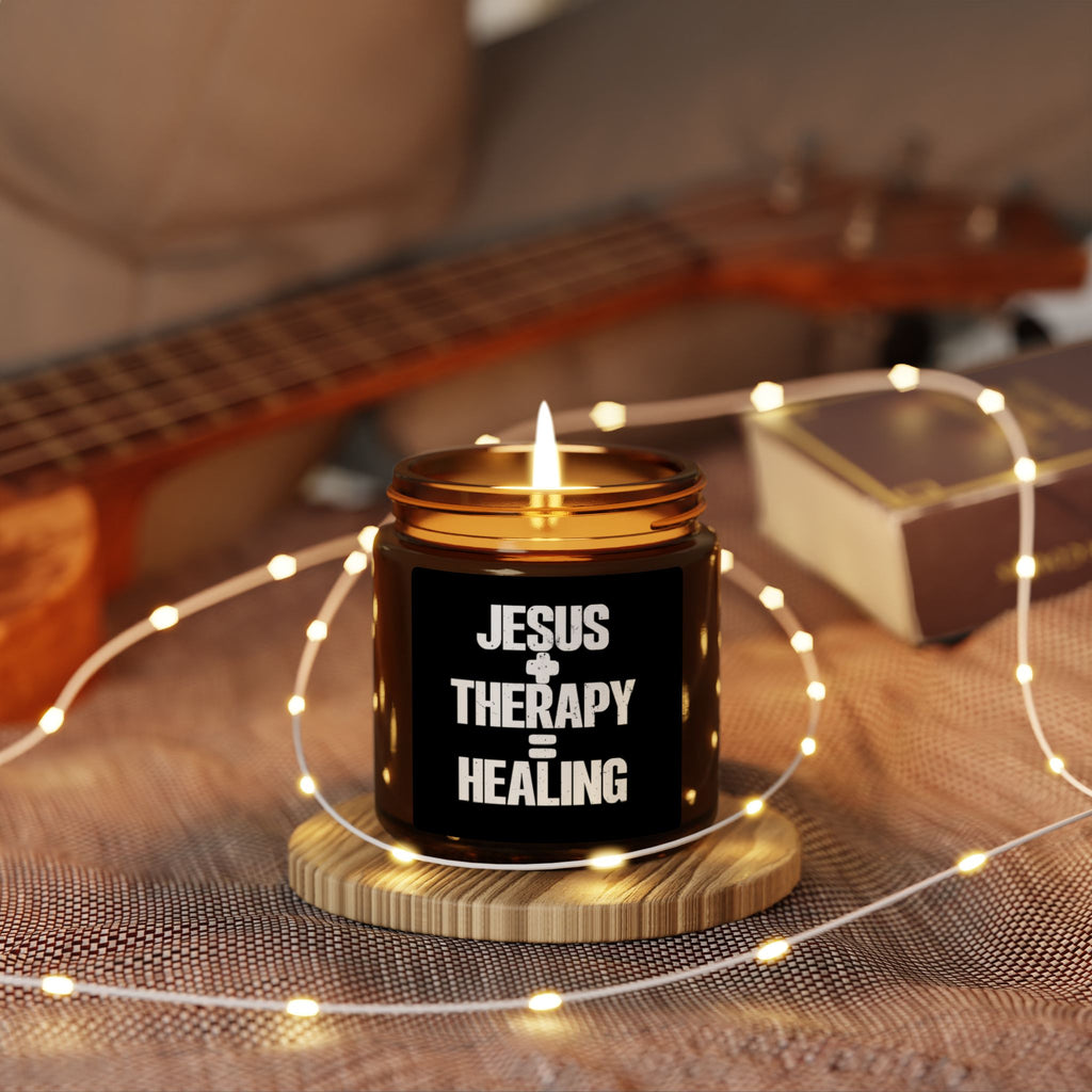 "JESUS+THERAPY" Scented Soy Candle