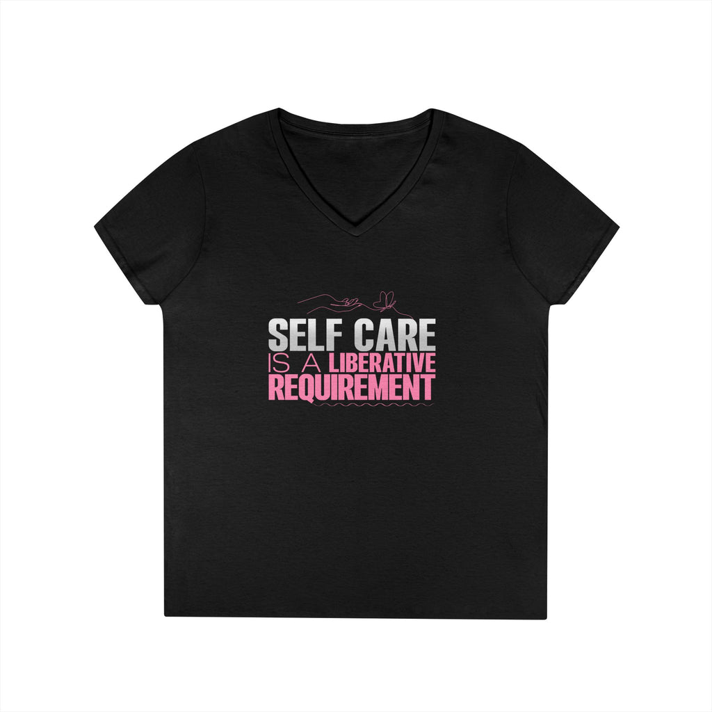 Motivational V-Neck T-Shirt, Graphic Tee