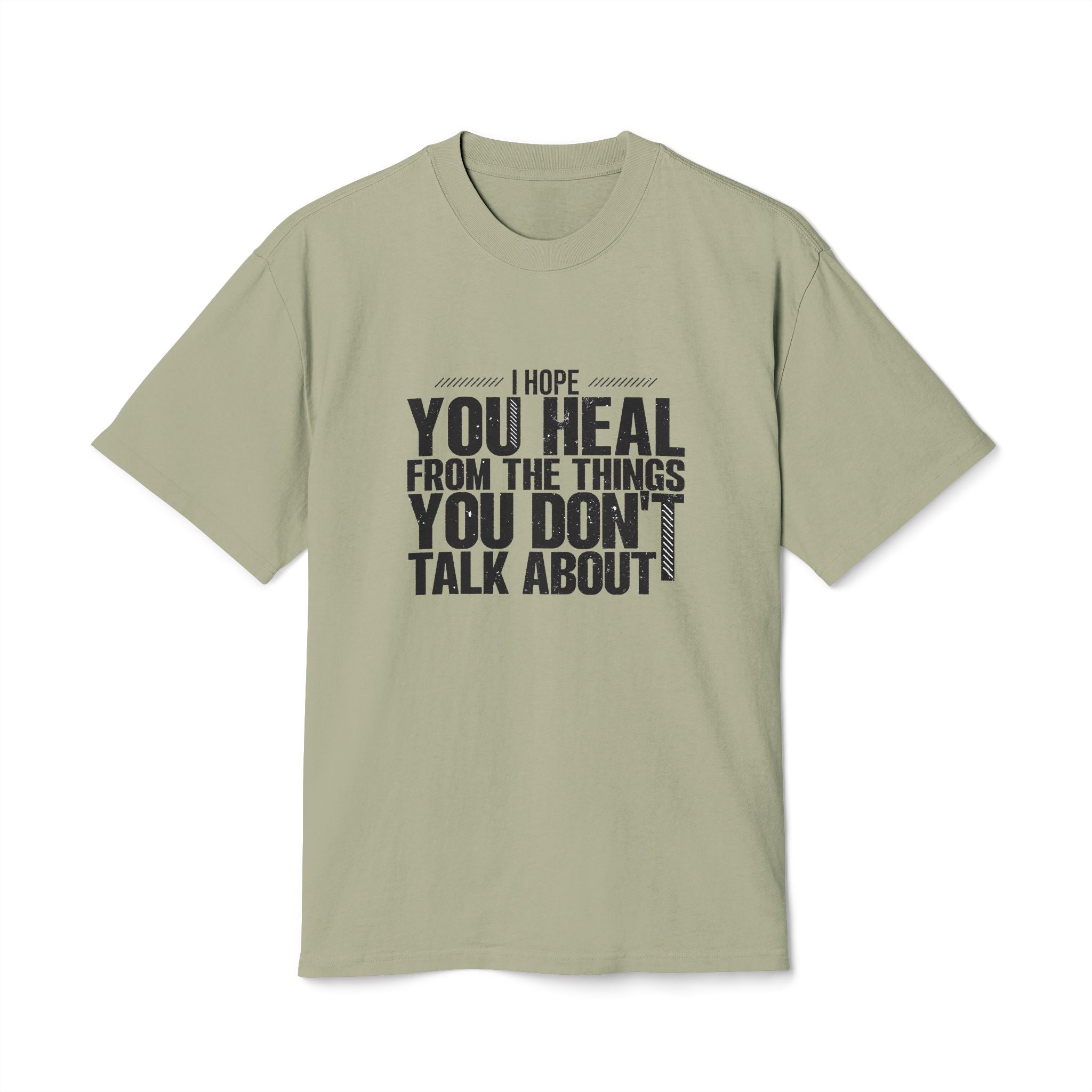 Unisex Heavy Faded Tee | "Hope You Heal"