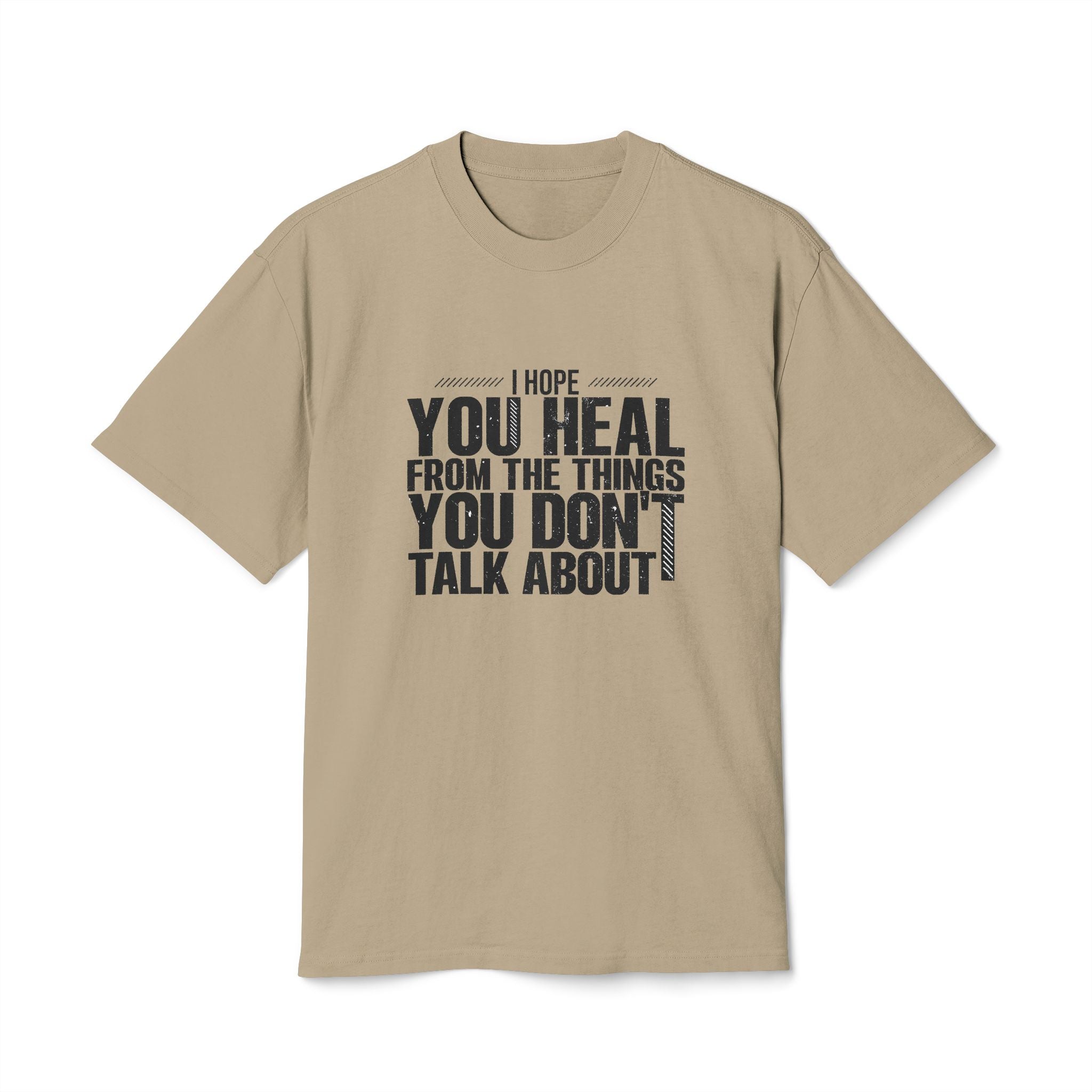 Unisex Heavy Faded Tee | "Hope You Heal"